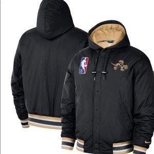 Nike Toronto Raptors 2021/22 City Edition Courtside - Bomber Hoodie Jacket